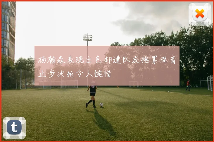 杨瀚森表现出色却遭队友拖累混音止步次轮令人惋惜