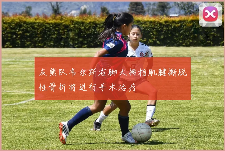 灰熊队韦尔斯右脚大拇指肌腱撕脱性骨折将进行手术治疗